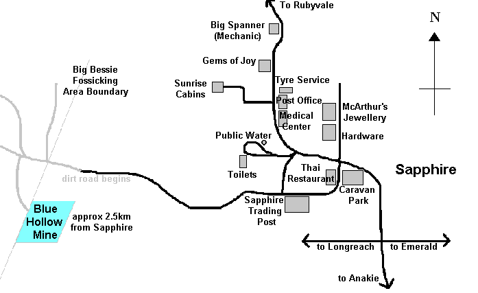 Map of Sapphire